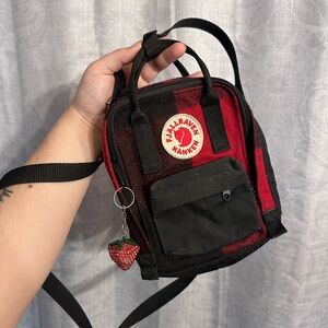 Fjall Raven Kanken Plaid Tweed Bag